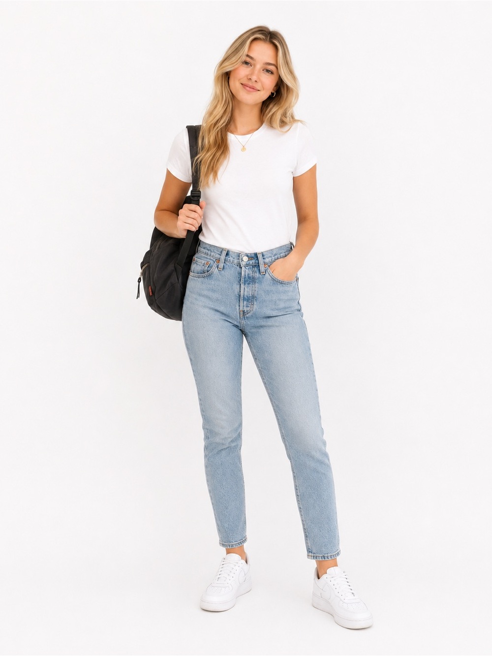 Levi's 501’s Skinny Light Blue Wash Jeans
